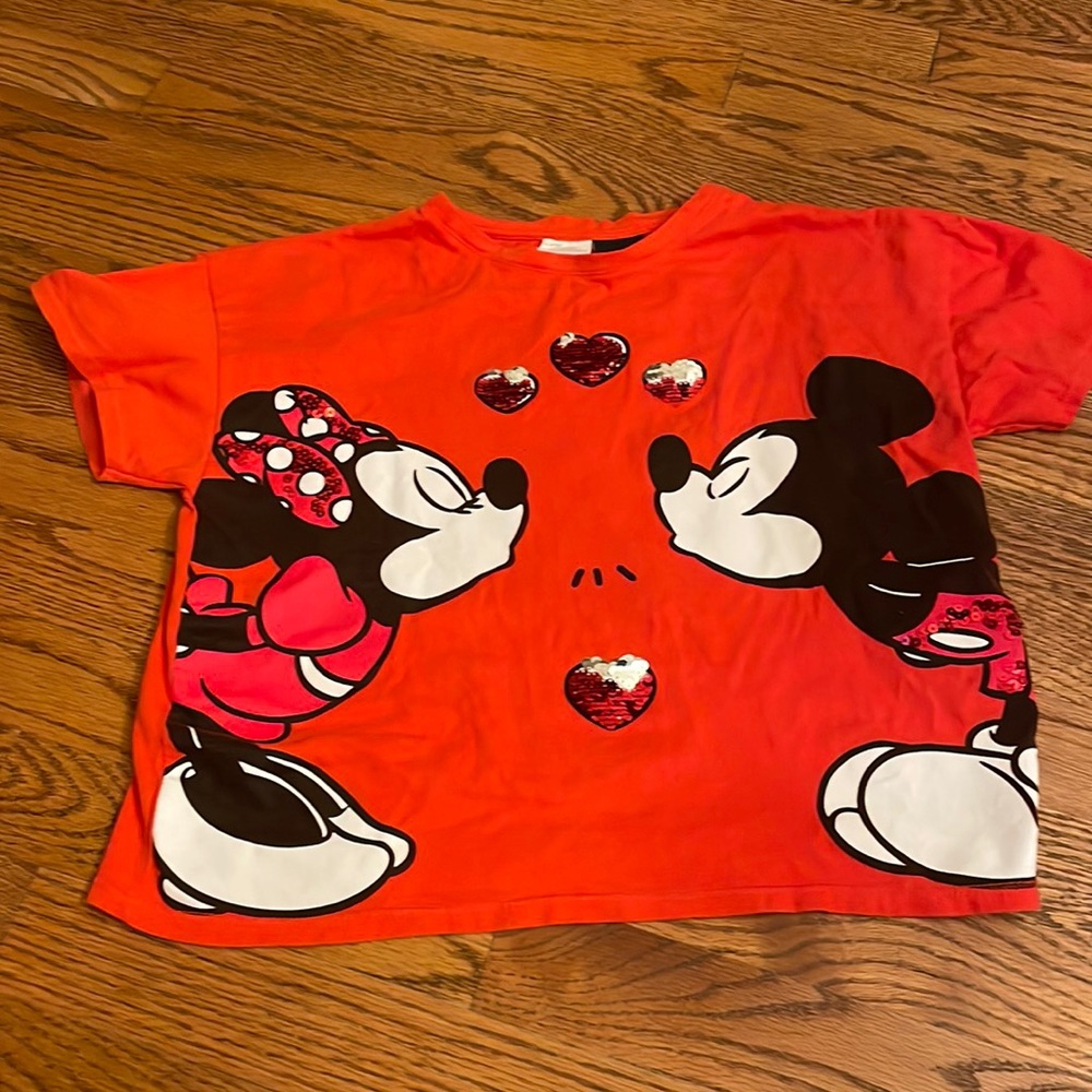 Zara kids tshirt Disney Minnie Mouse size 9